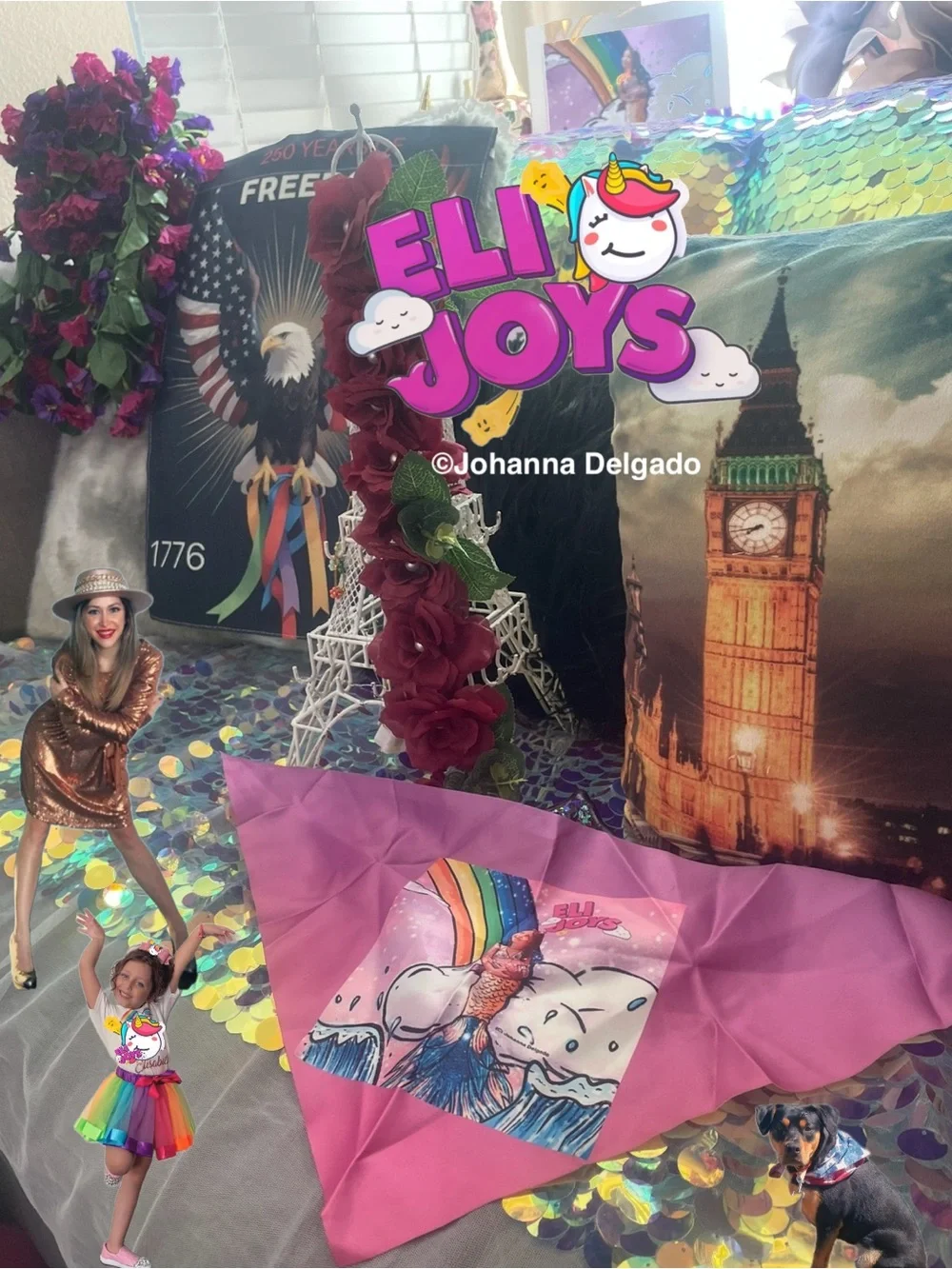 ELIJOYS - Mermaid Princess ©️JD Dog Scarf OS